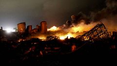 Devastadora explosi�n en Texas