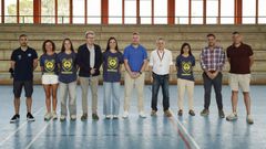 Presentacin del COB femenino, el primer equipo snior de mujeres en la historia del club ourensano.