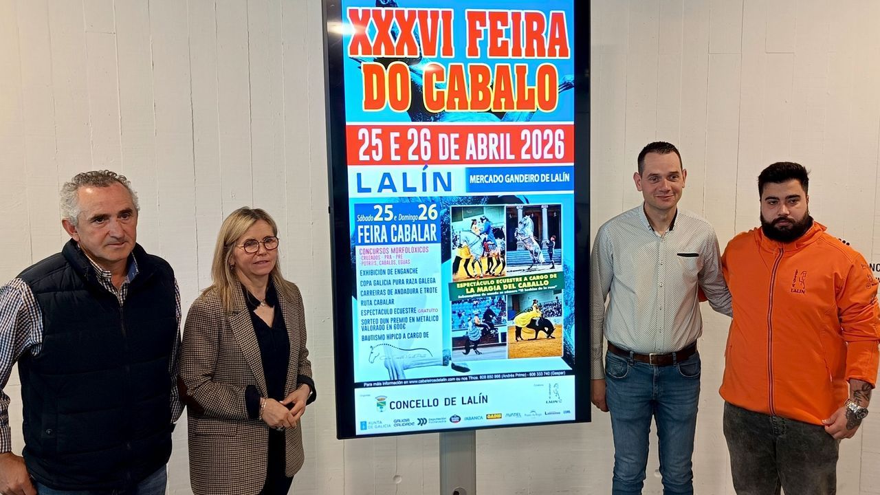 Un millar de equinos y más de 6.000 euros en premios en la Feira do Cabalo de Lalín