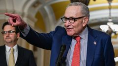 El l�der de la minor�a dem�crata en el Senado, Chuck Schumer
