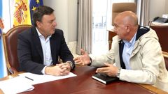Los mandatarios de la Deputaci�n provincial y del Concello muxi�n
