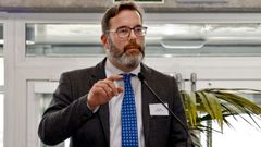 Por cuestiones de agenda, Iv�n L�pez present� por videoconferencia la ponencia que expuso en las XXIX Xornadas de Pesca de Celeiro