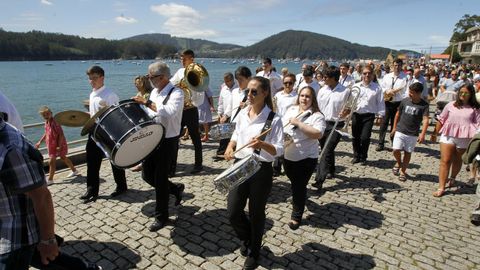 Procesión marítima de Cedeira. 