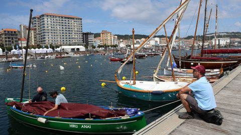 Encontro de Embarcacións Tradicionais de Galicia en Ribeira