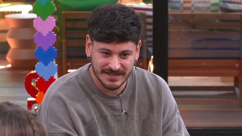 Luis Cepeda, en su visita a la academia de «Operación Triunfo»