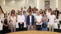 El delegado de la Xunta, Gabriel Al�n, se reuni� con los docentes que este a�o estrenan cargo de directores de centros p�blicos
