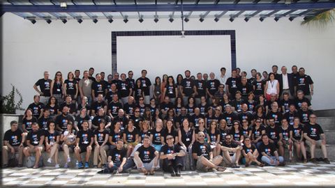 Asistentes a una edici�n anterior del encuentro aulaBLOG