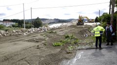 OBRAS EN LA CARRETERA DE MORAS ARTEIXO