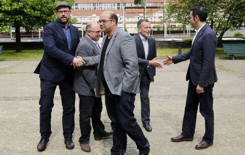Dos de las fotograf�as que se exponen. 