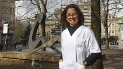 Tras formarse en el �mbito de los cuidados a personas mayores con C�ritas, Erika logr� un contrato con la empresa TR Bienestar Social