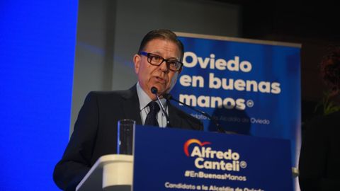 Alfredo Canteli, candidato del PP a la alcalda de Oviedo