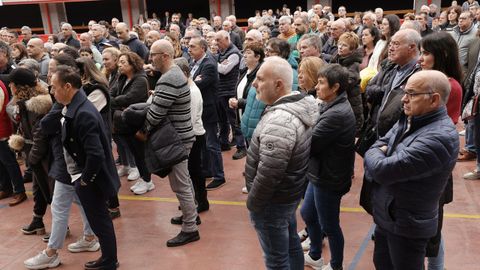 Concentraci�n ciudadana celebrada en Xove a principios de mes contra la okupaci�n de viviendas