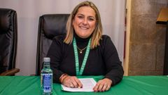 Teresa Tenreiro Mi�o, presidenta de la junta local de la Asociaci�n Espa�ola Contra el C�ncer de Pontedeume