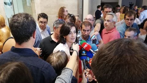 Concha Andreu,en julio tras su segunda investidura como presidenta regional fallida