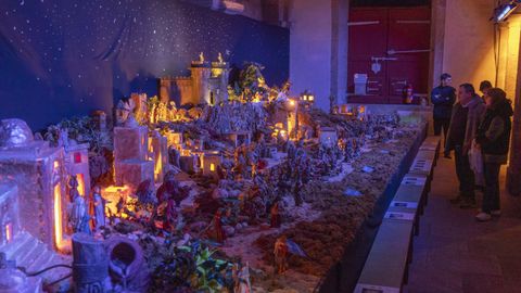 Bel�n de Jos� Uzal en la  iglesia de San Fiz