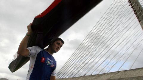 Entrenamiento en Pontevedra. 