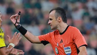 El colegiado bosnio� Irfan Peljto, que dirigir� el Lyon-Celta de este jueves.