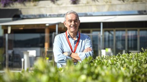 Carlos Alberto Nzara, miembro de la junta directiva de la Sociedad Gallega de Hipertensin