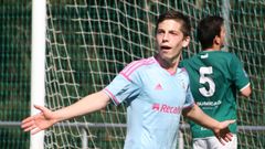 Jos� Sobrido, en su anterior etapa en el Celta, su club de formaci�n.