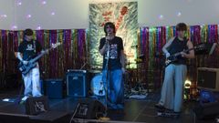 Uno de los grupos que actuaron en el festival carball�s