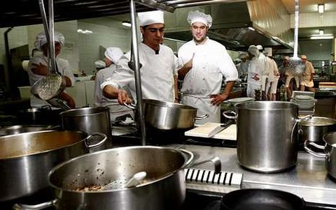 Los estudios del ciclo de Coci�a e gastronom�a est�n entre los m�s demandados de la FP. 