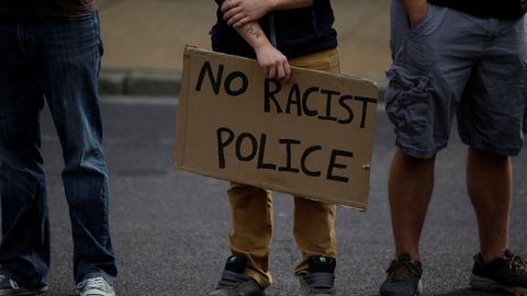 Protestas anti racistas en San Luis (Estados Unidos)