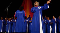 MISSISSIPPI MASS CHOIR EN UNA ACTUACI�N 