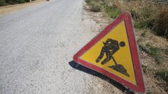 Imagen de archivo de una obra en carretera