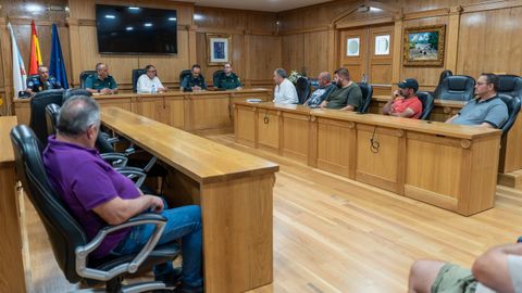 Reuni�n de emergencia en el Concello de Xinzo de Limia para establecer medidas tras el aumento de los robos de material de regad�o