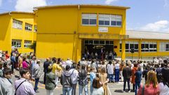 Imagen de archivo del colegio de Baio, en el 50.� aniversario del centro, en junio del 2024