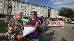 Acto del COAP Costa da Morte en homenaje a los periodistas asesinados en Gaza