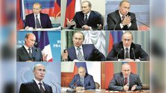 Algunos�de los despachos de Putin creados supuestamente con IA