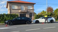 La Polic�a Local de Vigo inmoviliz� a varios VTC que operaban en Vigo durante la celebraci�n de Conxemar.