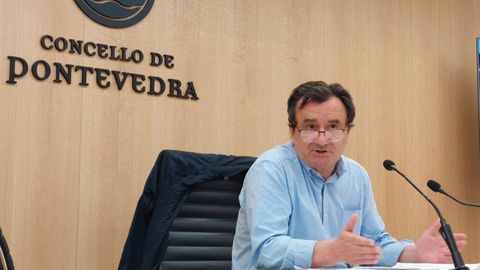Raimundo Gonz�lez Carballo, concejal de Facenda del gobierno local de Pontevedra