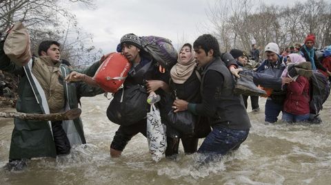 Instant�nea ganadora del segundo premio individual de la categor�a Temas Contempor�neos, del fot�grafo de la agencia Associated Press Vadim Ghirda. World Press Photo