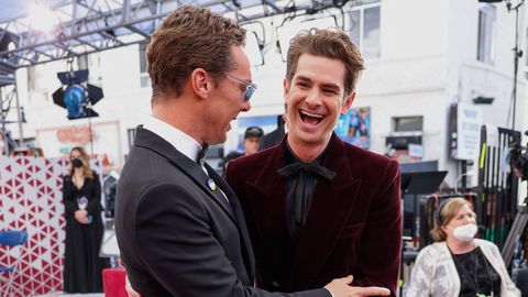 Benedict Cumberbatch y Andrew Garfield