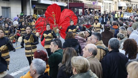 Desfile del s�bado de pi�ata en Celanova