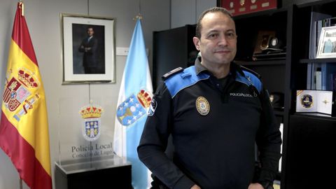 Jos� Manuel R�o lleva a�os destinado a mandar en la Polic�a Local de Lugo