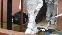 Tareas de la Polic�a Judicial, en un suceso reciente 