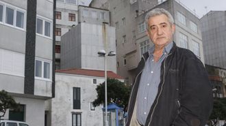 Imagen de archivo de Fernando Graña Suárez, cuando trataba de evitar el derribo de una vivienda.