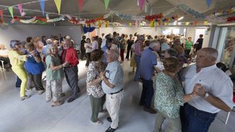 O baile deste pasado domingo tivo nova ubicaci�n, o centro social de Xoane-Goi�ns 