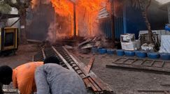 Un incendiotras un bombardeocon vctimas en las instalaciones de la organizacin benfica mdica Mdicos Sin Fronteras, destruyendo el ltimo hospital y farmacia que quedaba en la ciudad de Old Fangak.