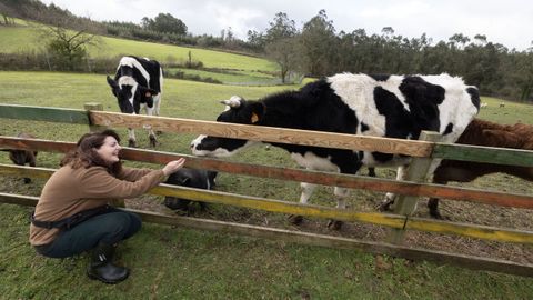 La entrega de Mara es total con los animales