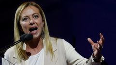 La l�der de Hermanos de Italia, Giorgia Meloni