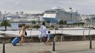 Turistas en A Corua