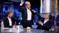 Antonio Resines abandona el plat del Hormiguero tras una pregunta de Pablo Motos