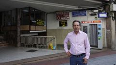 Agust�n Cant�n, escoge la calle Juan XXIII, frente a las Galer�as Lido