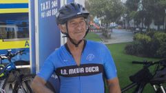 Jos� Garc�a Gesto, hace unos d�as, en A Laracha