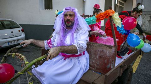 Matraquillada para despedir al Farruco en Cabo de Cruz (Boiro)