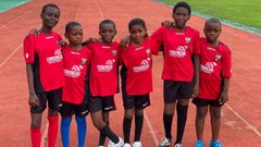 El f�tbol m�s solidario de Arousa llega a Guinea